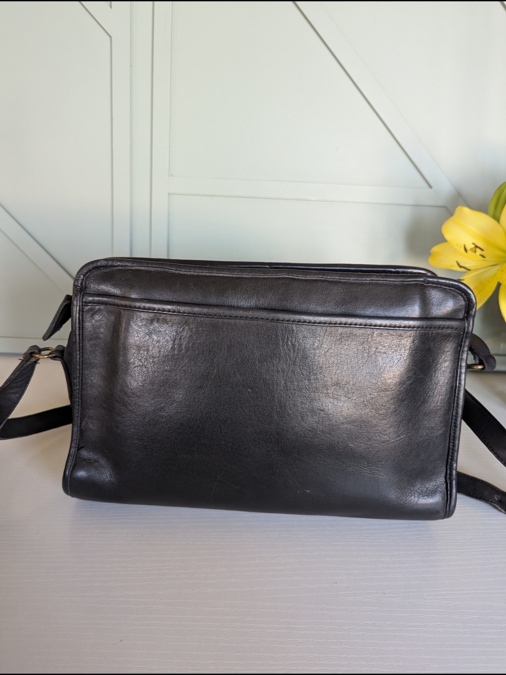 Vintage Coach Swagger Bag (Style 9931). It is a highly collectible the pre-1994 - Picture 4 of 12